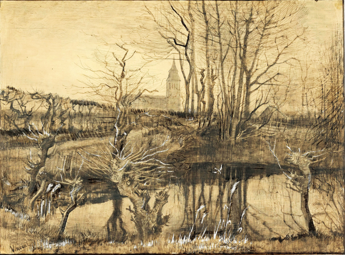  文森特·威廉·梵高  Vincent Willen Van Gogh —— 树 (7)